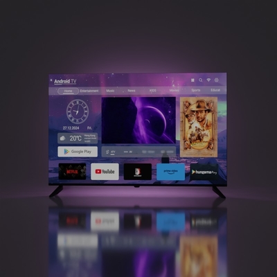 kupować Android TV Platform Smart LED TV z DVB-T2 Digital TV Standard i zaawansowaną technologią online manufacture
