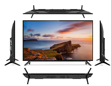 40 Inch Normalne LED TV DTV Tempered Glass Łatwe obsługiwanie z odtwarzaniem multimediów