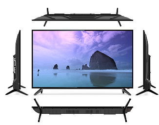 40 Inch Smart LED Television Tempered Glass Wielojęzyczny Wifi LED TV