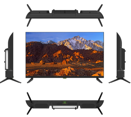 Bezramkowy 65 cali Android Smart TV 4K UHD Odpowiadający na żywą rozrywkę
