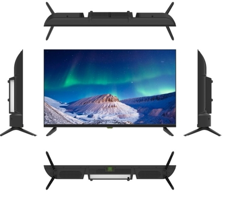 Dostosowywalny 32 cali bezramkowy Smart TV 2K LED Screen Czarny z plastikową obudową